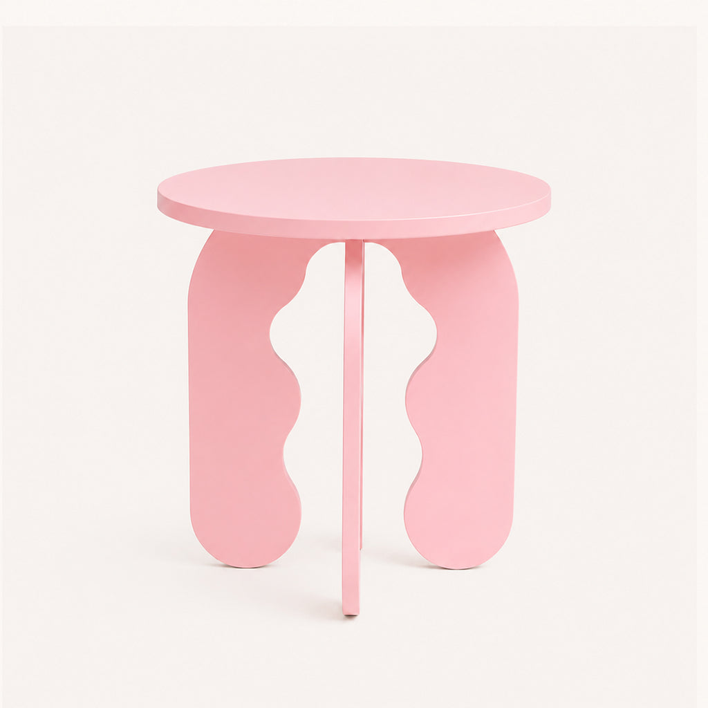 Wave Side Table - Rose